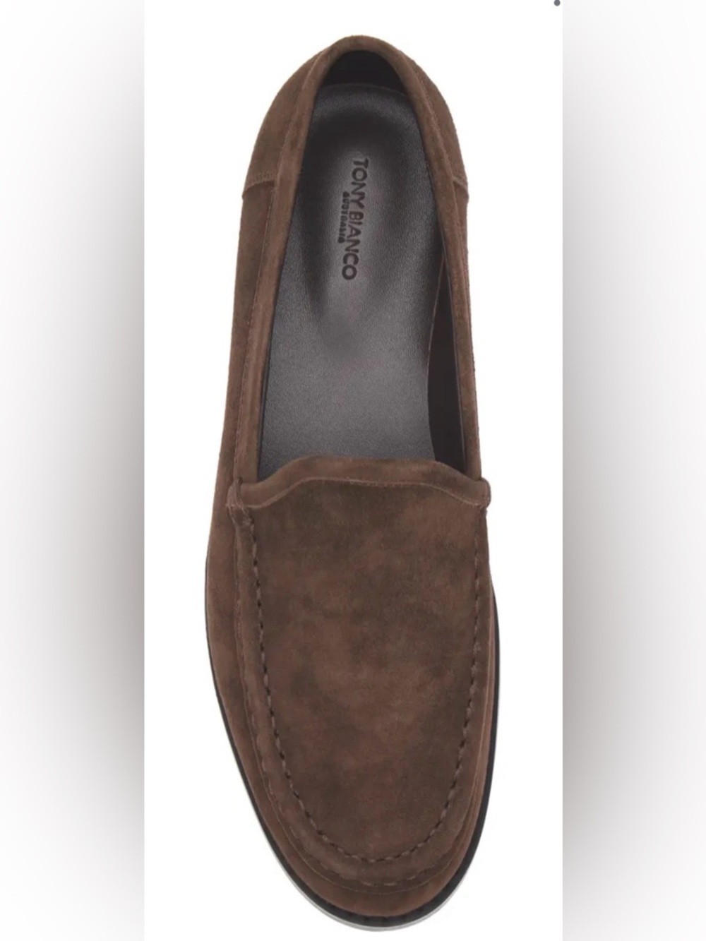 Tony Bianco ZOE BROWN SUEDE LOAFER SHOES 6.5 $190 NEW - Picture 4 of 10